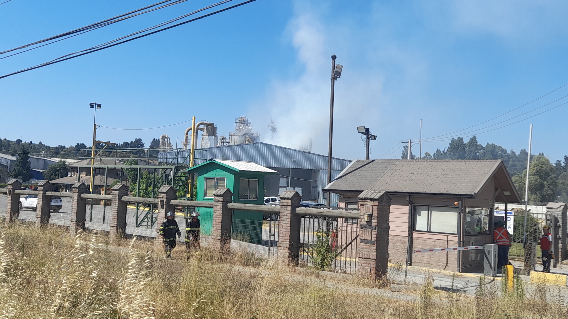 Incendio afectó a empresa de pellet de Los Ángeles