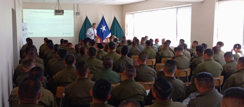 Defensoría Penal de Biobío capacitó a Carabineros sobre derechos de imputados