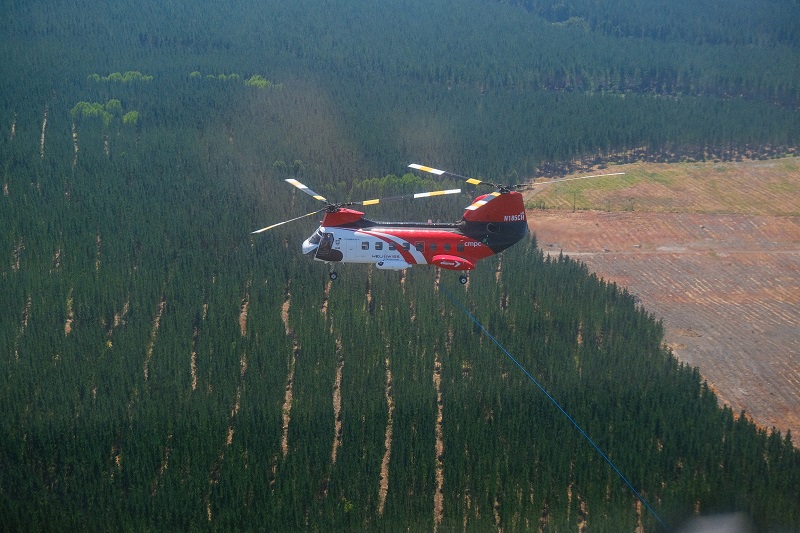 Por primera vez este 2025: Entra en operaciones helicóptero Chinook en la provincia de Biobío