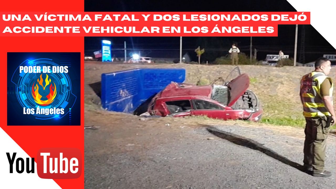 Una víctima fatal y dos lesionados dejó accidente vehicular en Los Ángeles