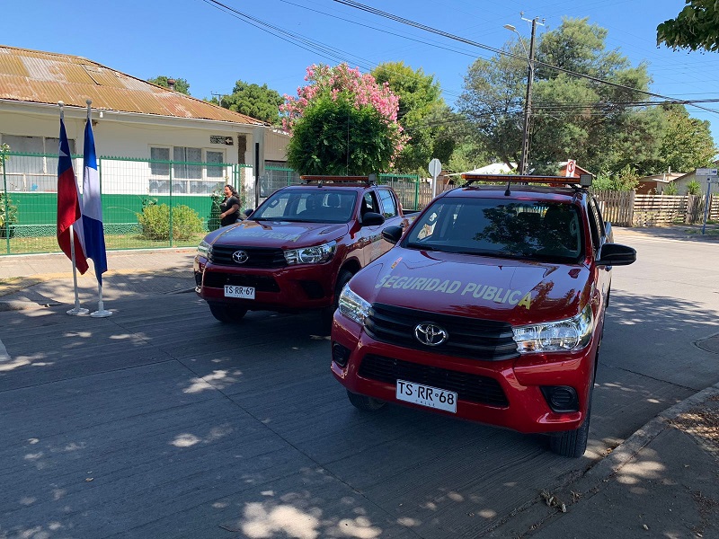 Negrete inició patrullajes mixtos preventivos con la adquisición de dos nuevas camionetas