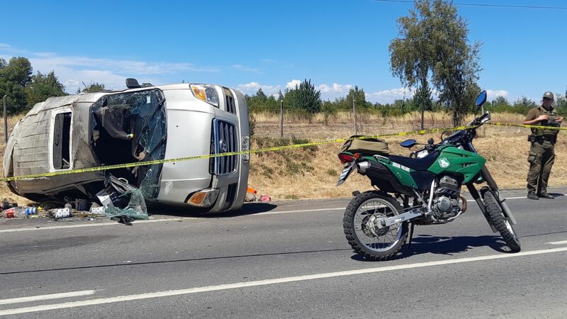 Volcamiento fatal en Los Ángeles: Faeneros iban de paseo a Saltos Del Laja