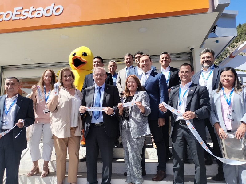 Inauguran primera sucural de BancoEstado en Antuco: Permitirá cambios de moneda a dólares