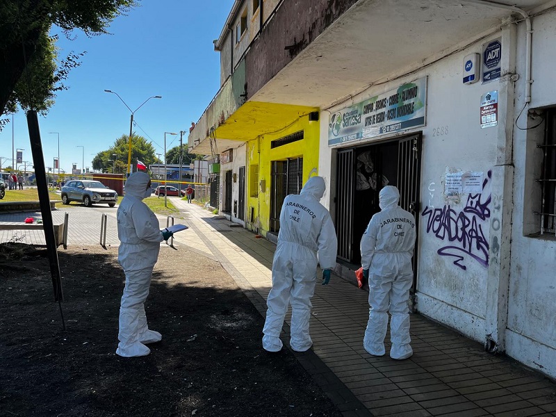 Sujeto en situación calle es asesinado de tres puñaladas en vía pública de Concepción