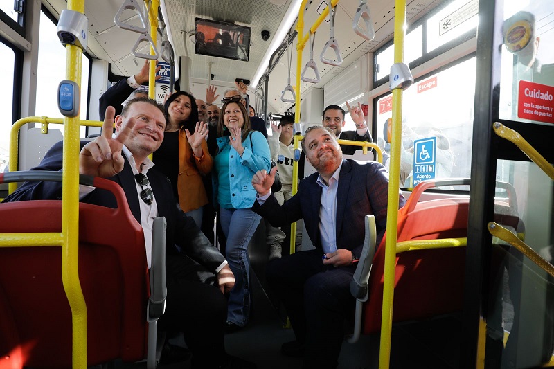 16 nuevos buses eléctricos recorrerán las calles de Biobío: Tienen autonomía de 300 kilómetros