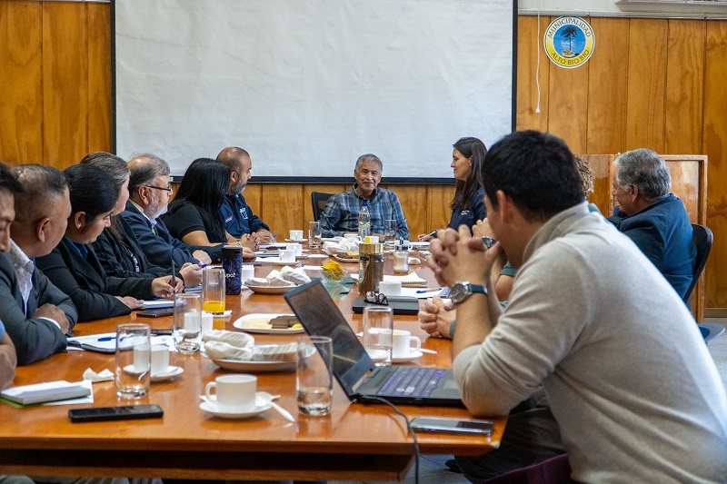 Gabinete regional de Agro analizó programas desarrollados en la comuna de Alto Biobío